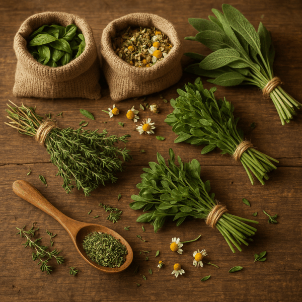 Zioła i przyprawy suszone